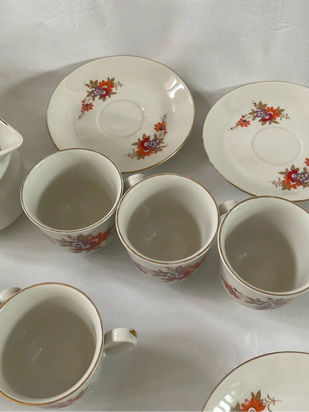 RARE VINTAGE MCM Tognana Porcelain Italian Tea Service